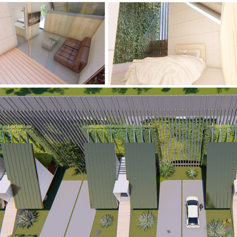 Galvanized Steel and Rainwater Harvesting in Micro Homes Along the Border