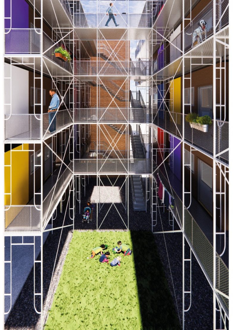 Off-Grid Living Enhanced by SIP Technology and Scaffolding Framework