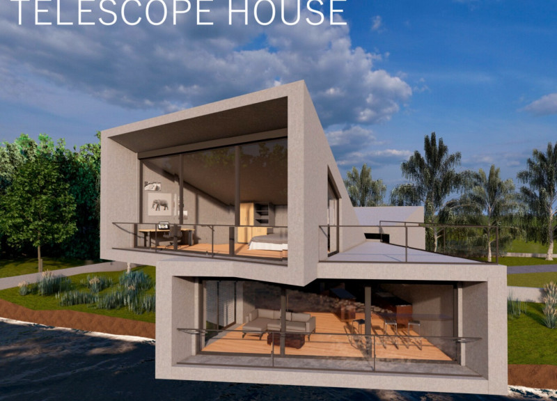 Cantilevered Glass Walls and Reinforced Concrete Create Harmonious Riverfront Living