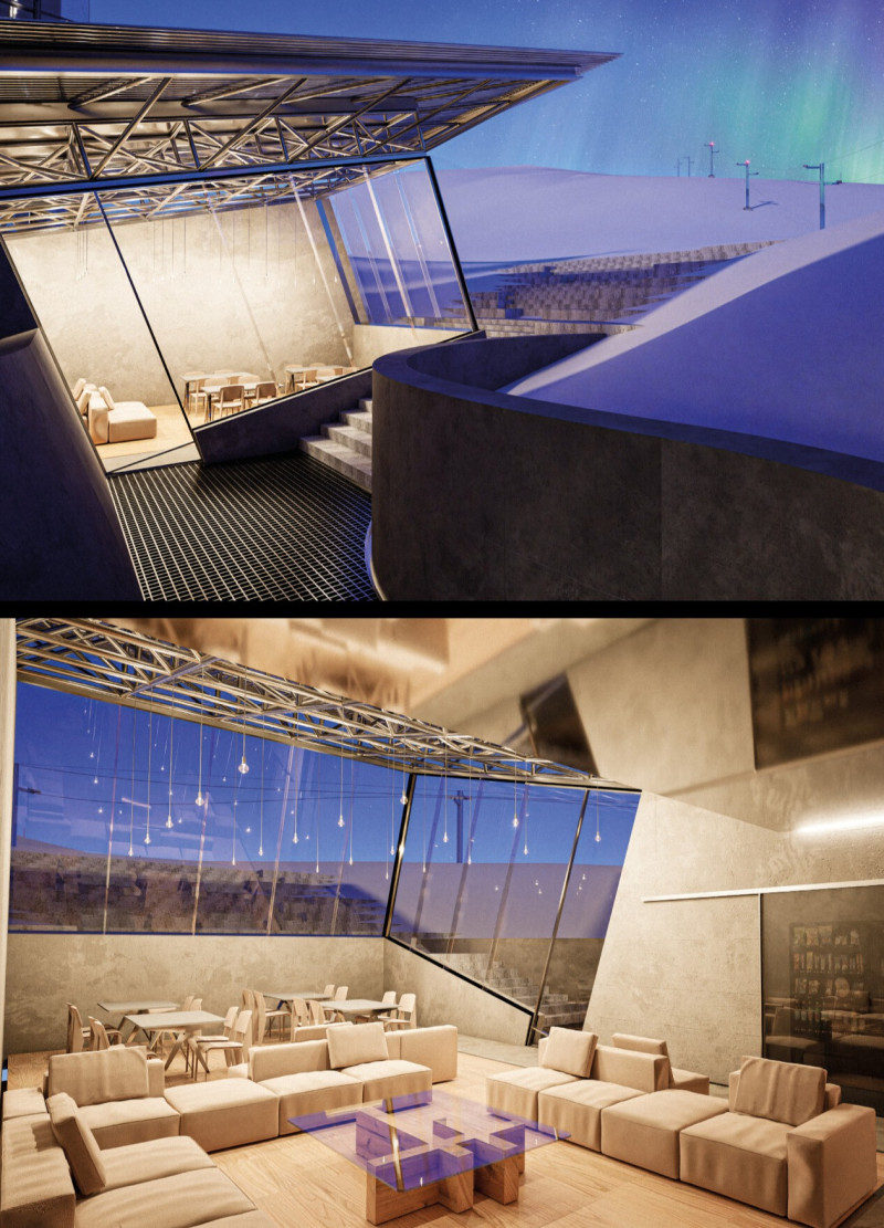 Charred Wooden Shingles and Geothermal Energy Define a Sustainable Recreation Center in an Alpine Landscape