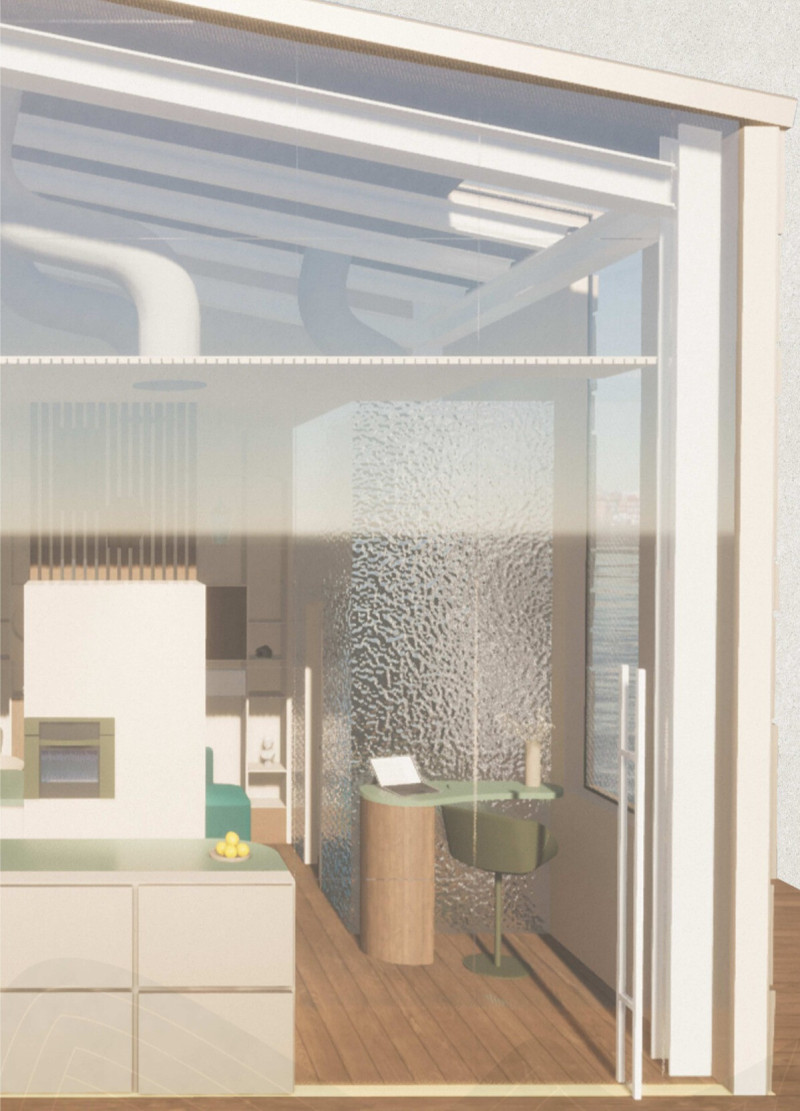 Floating Habitat Constructed with Cross-Laminated Timber Panels and Sustainable Water Management Systems