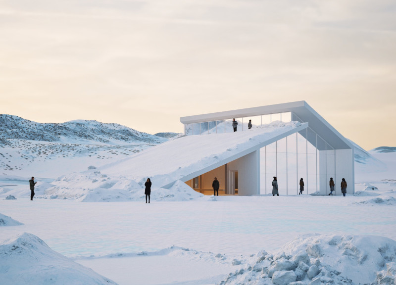Charming Shelter Crafted from Cross-Laminated Timber Panels Nestled Within Volcanic Landscape