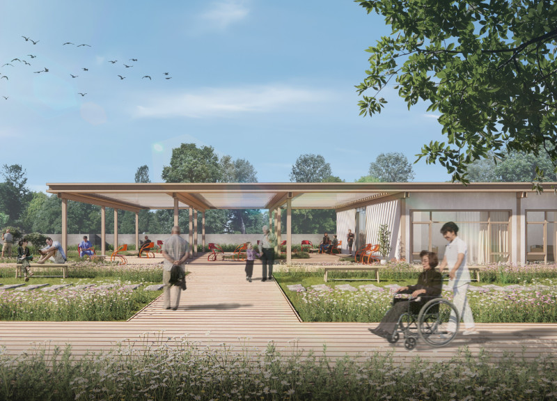 Healing Spaces Crafted with Charred Wooden Shingles and Expansive Glass in Nature-Integrated Design