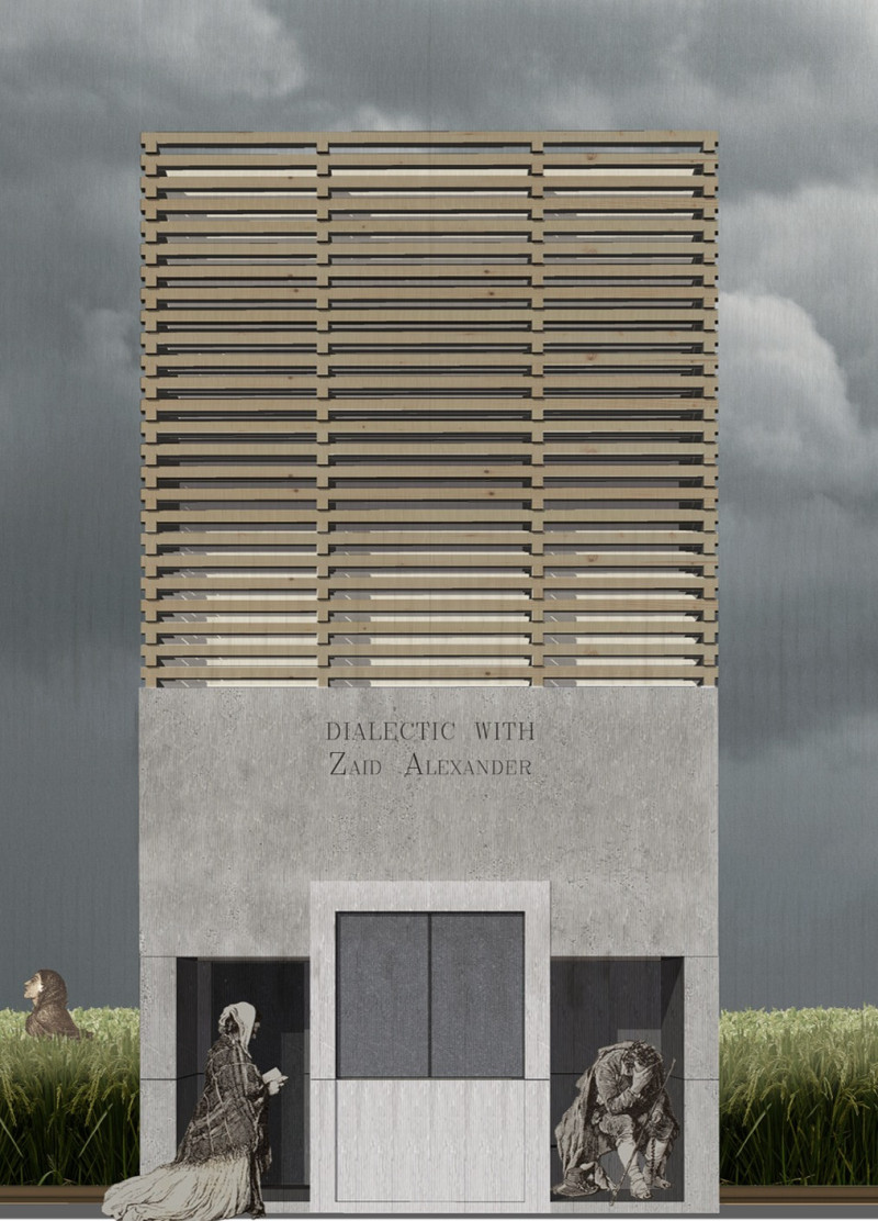 Charred Wooden Shingles Frame a Dialogue-Driven Space for Reflection and Healing