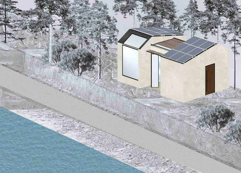 Bamboo and Earthwool Structures Embracing Natural Light for Sustainable Living