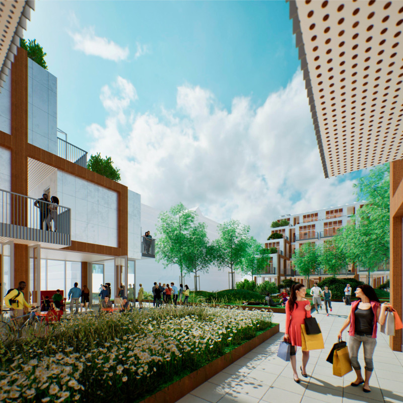 Cross-Laminated Timber Microhomes Revitalizing Urban Highways with Sustainable Design