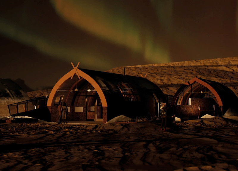 Charred Wooden Shingles and Cross-Laminated Timber Panels Form a Sustainable Community Retreat