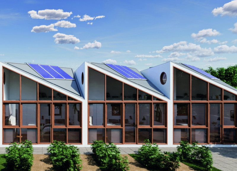 Steel Frame Homes Featuring Quadcore Insulation and Community Gardens for Sustainable Living