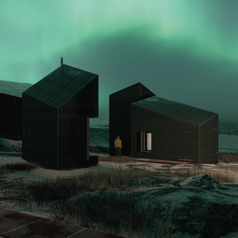 Charred Wooden Shingles and Cross-Laminated Timber Create a Sustainable Community Hub