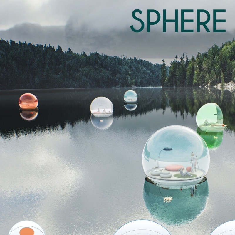 Spherical Residence Constructed with Cross-Laminated Timber and Smart Glass Integration