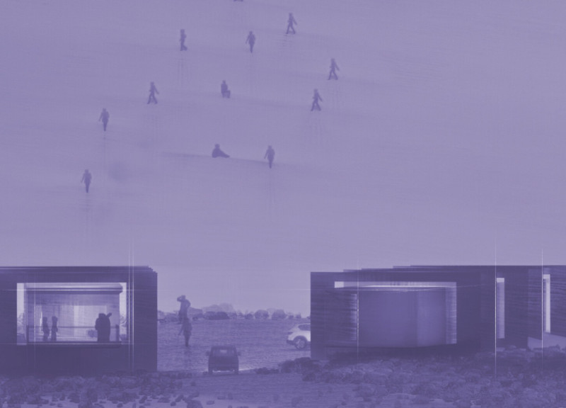 Perforated Facades and Reinforced Concrete Blend with Natural Surroundings in a Multi-Functional Visitor Center