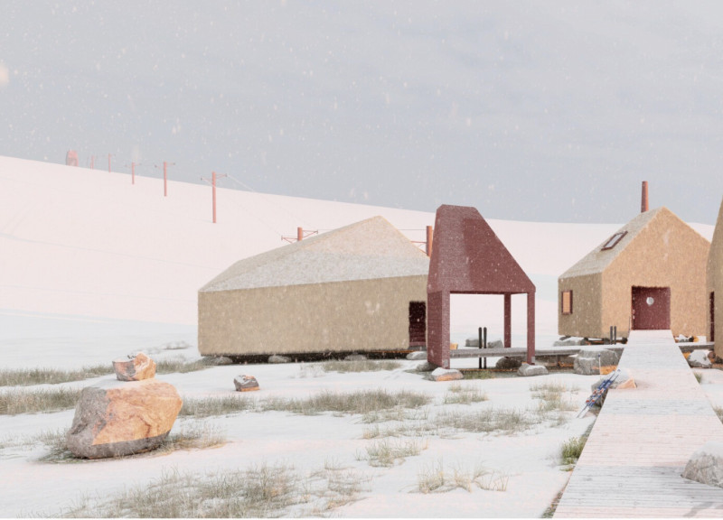 Thatch Rooves and Natural Stone Harmonize in a Climate-Responsive Community Hub