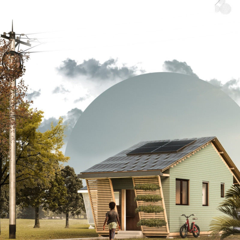 Plastic Waste Insulation and Modular Design in Sustainable Community Housing