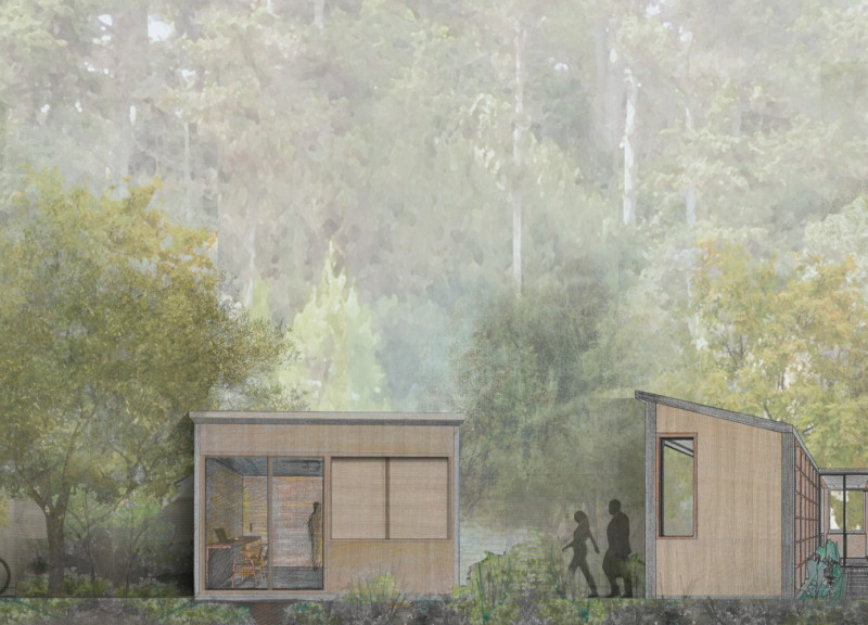 Movable Wooden Panels Enhance Flexibility in Sustainable Residential Design