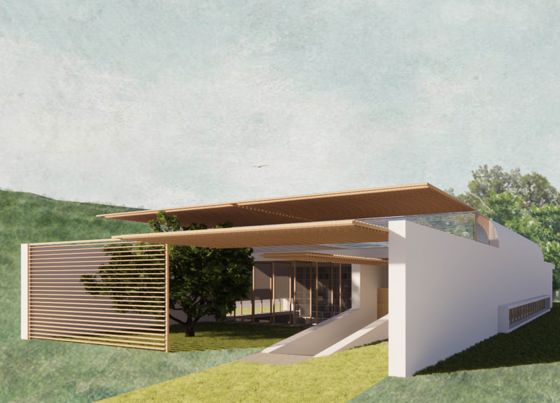 Charred Wooden Shingles and Natural Light in a Sustainable Mountain Residence