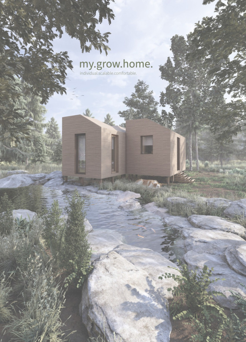 Sustainable Living with OSB Panels and Ground Screw Foundations in Compact Urban Housing