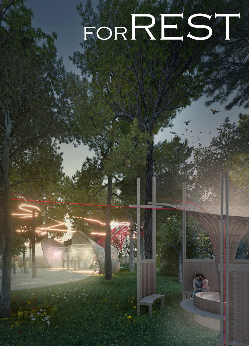 Exploring Soundscapes Through Rattan Canopies and Timber Structures in a Forest Setting