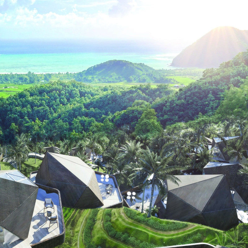 Bamboo Cladding and Flexible Foundations in a Sustainable Eco-Village Design