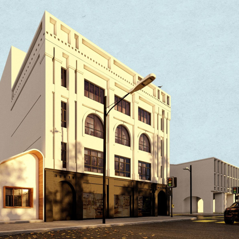 Sustainable Urban Infill with FSC-Certified Timber and Rainwater Harvesting Solutions