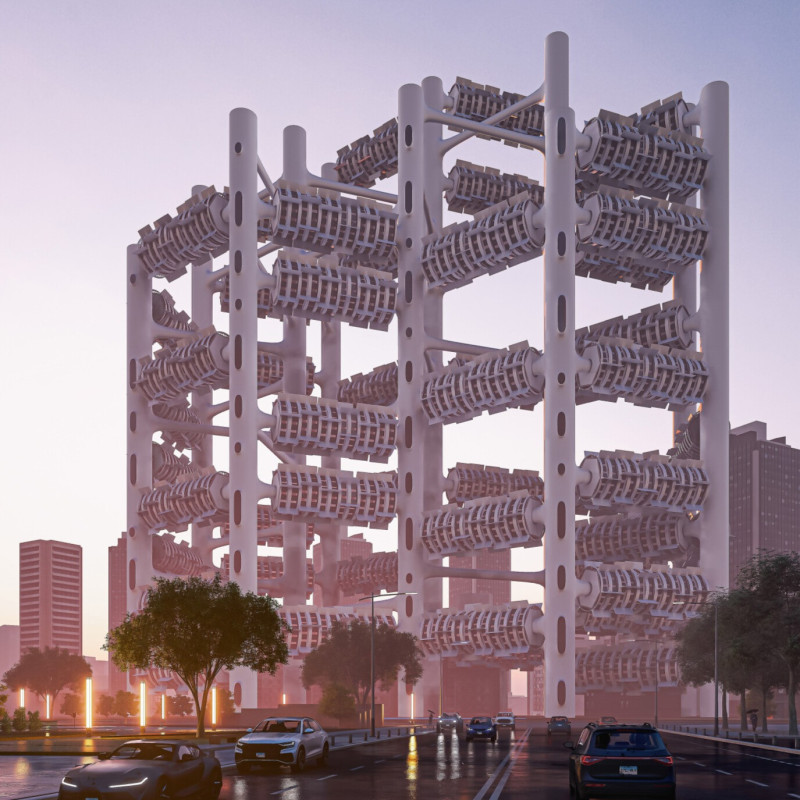 Gyroscopic Microhomes with Reinforced Concrete and Solar Integration for Sustainable Living