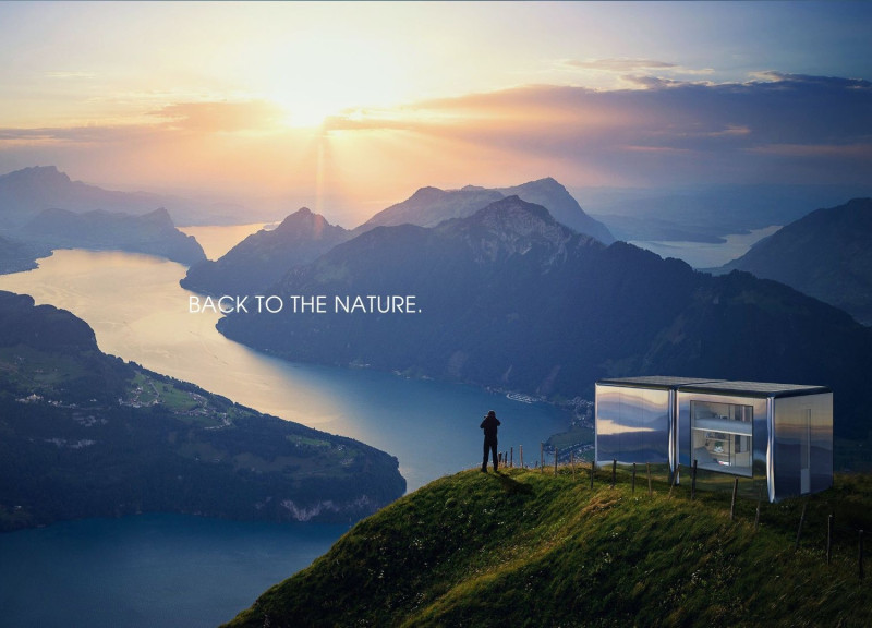 Charred Wooden Shingles and Aluminum Facades in Compact Autonomous Living Units