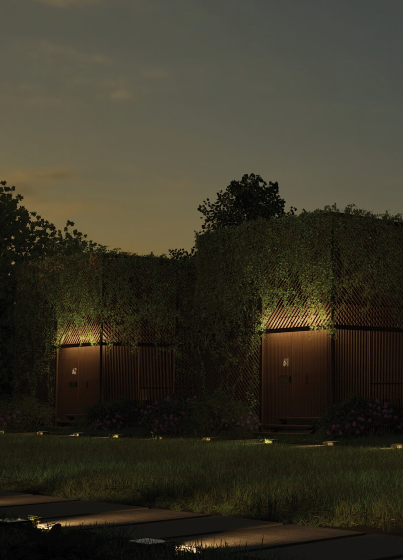 Lattice Framework and Green Façade in a Sustainable Micro-Home Design