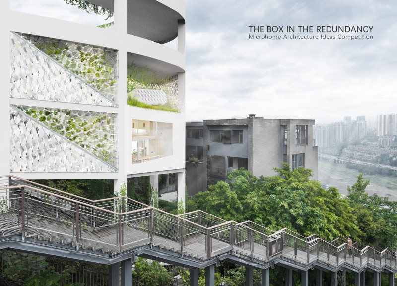Fog Collection Systems and Recycled Plastic Facades in a Sustainable Urban Housing Solution