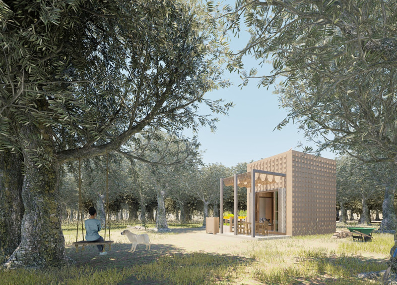 Modular Shelters Built with Cob and Recycled Concrete in a Community-Centric Framework