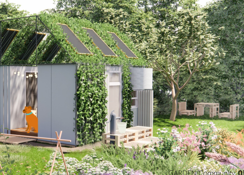 Natural Insulation and Edible Landscaping in Sustainable Community Housing