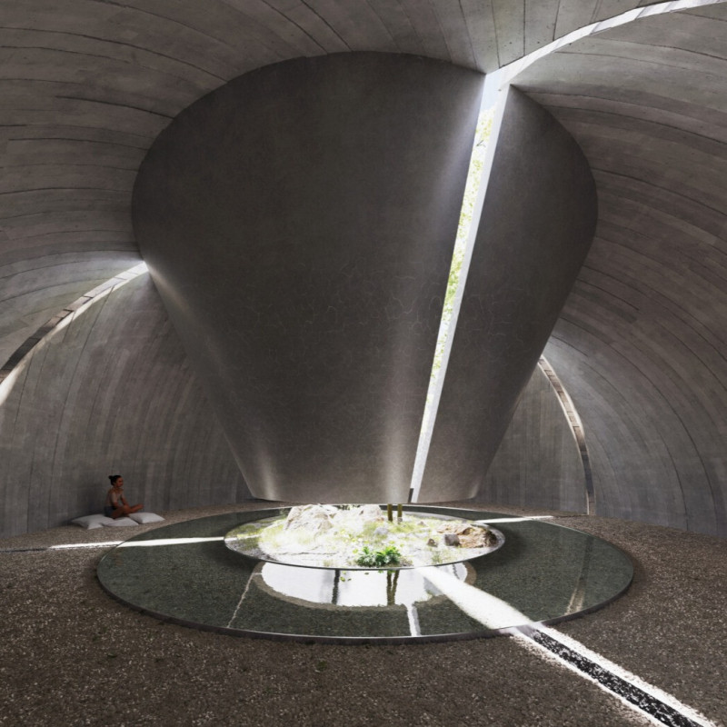 Sculptural Concrete Sanctuary Embracing Natural Light and Ocean Views