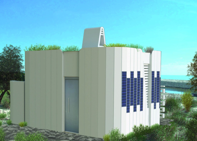 Sustainable Microhome Featuring Kingspan Panels and Integrated Rainwater Harvesting