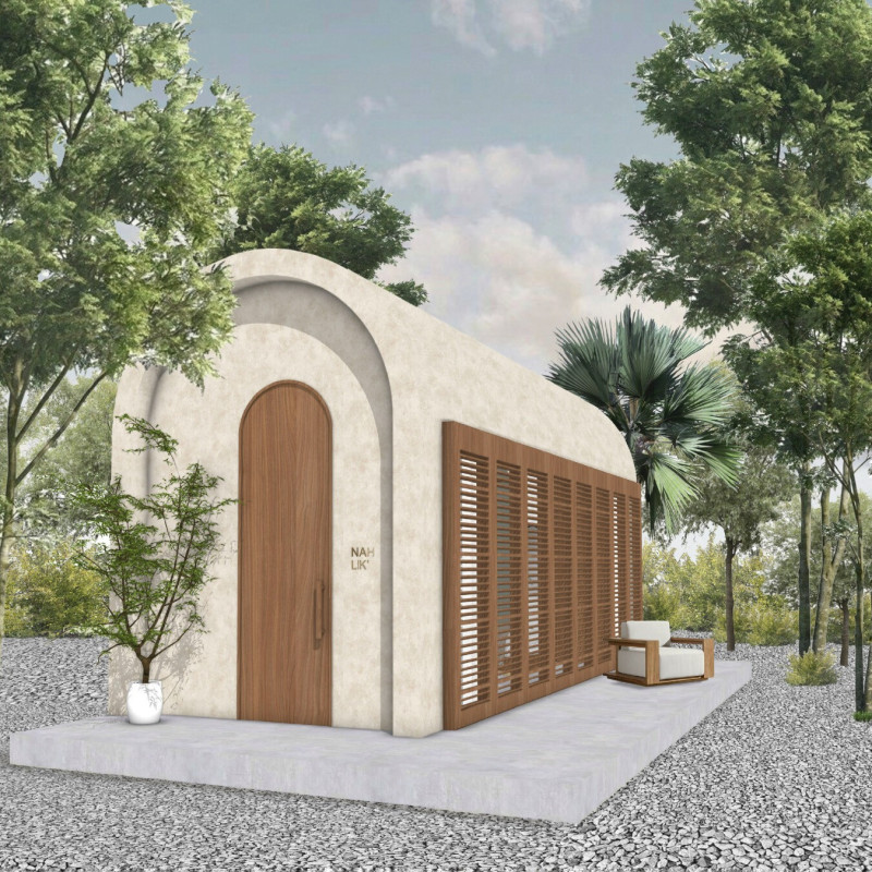 Sustainable Living Featuring Chukum Walls and Tzalam Wood Elements in a Yucatán Micro Home