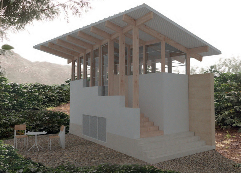 Rammed Earth Walls and Photovoltaic Solutions in Sustainable Community Housing