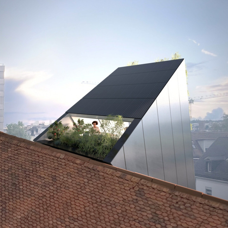 Vertical Gardens and Prefabricated Steel Structures Enhance Sustainable Urban Living