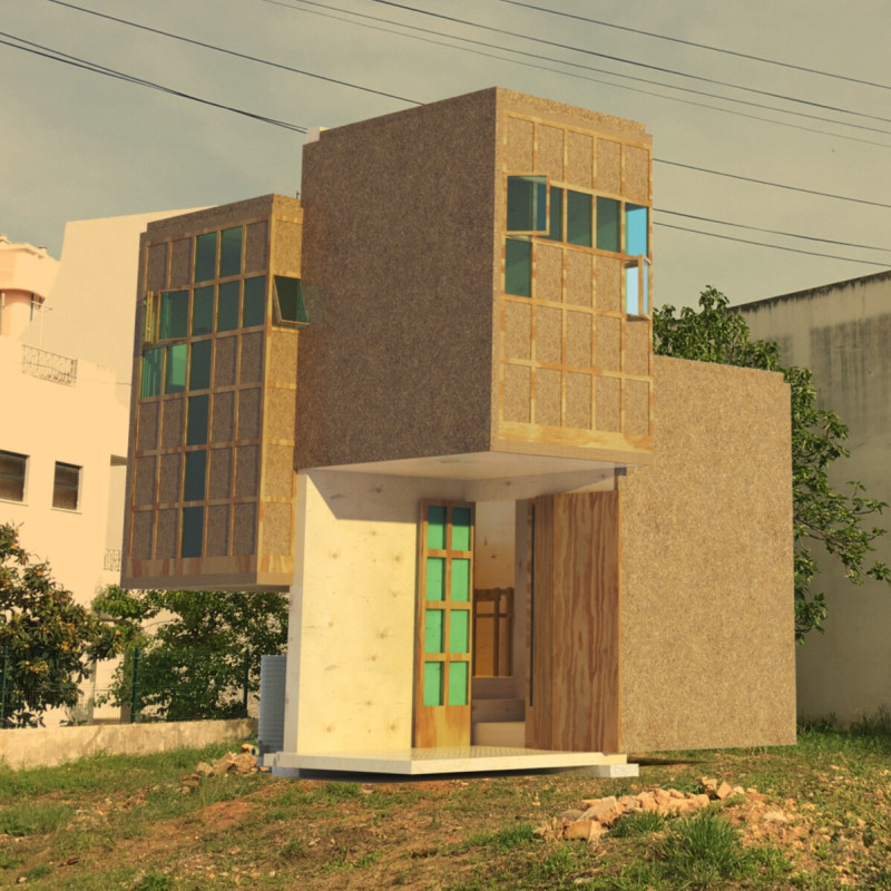 Cross-Laminated Timber Modules Enhanced by Natural Light and Sustainable Design