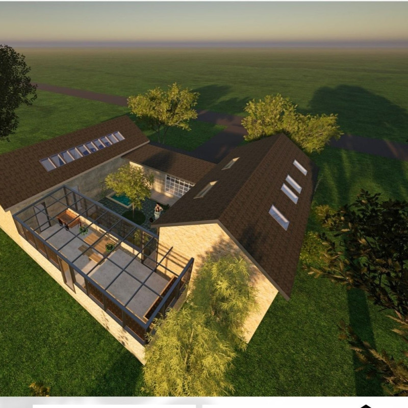 Charred Wooden Shingles and Natural Light Enhance Harmonious Living Spaces in Maryland