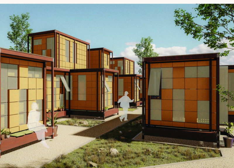 Cork Insulation and Recycled Plexiglass Unite in Sustainable Housing Solution