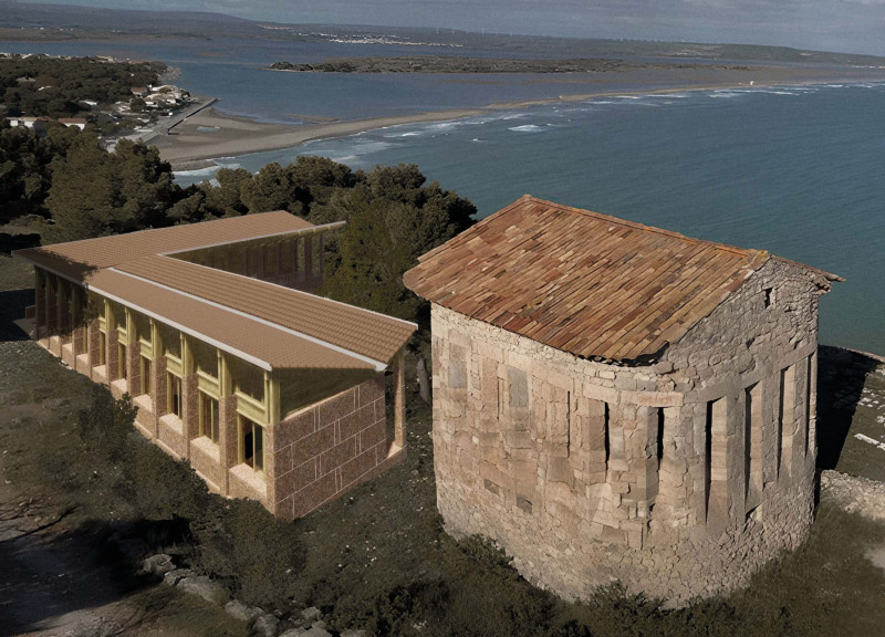 Charred Wooden Shingles and Local Stone Create a Harmonious Retreat for Community Wellness