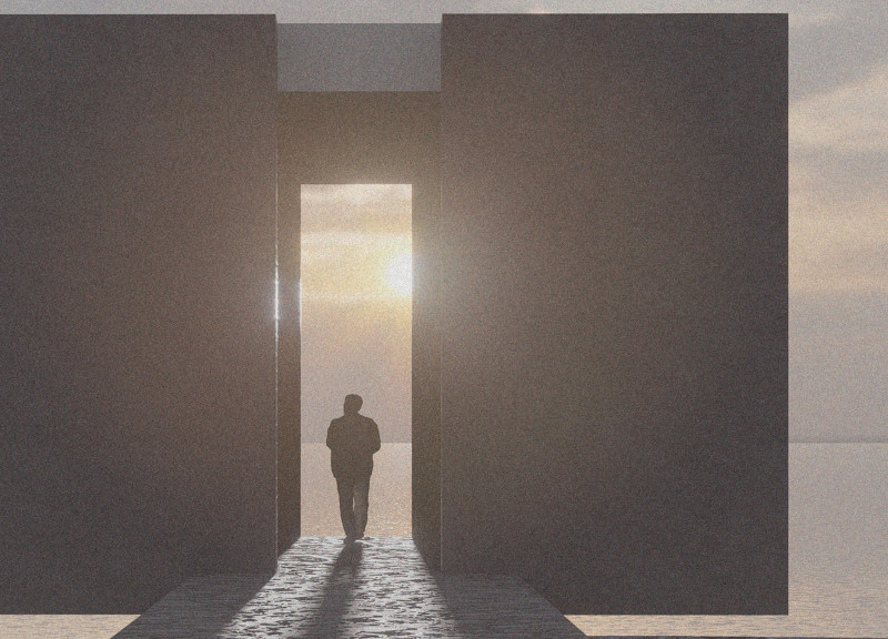 Glass Facade and Concrete Serenity Shaping a Coastal Hospice Experience