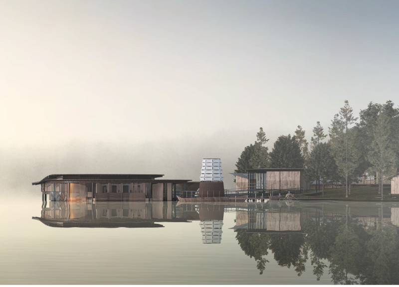 Therapeutic Gardens and Sustainable Materials in a Tropical Hospice Design