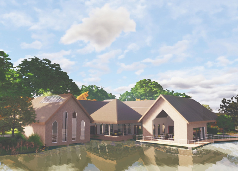 Natural Light and Local Limestone Define Sustainable End-of-Life Care Facility