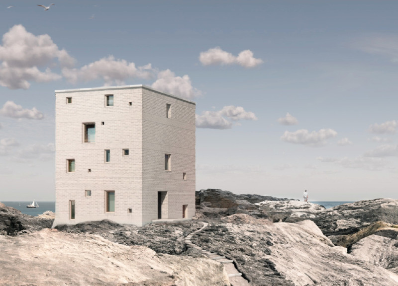 Charred Wooden Shingles and Local Stone Form a Community Hub Focused on Sustainable Living