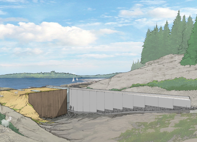 Straw-Bale Walls Create Thermal Mass for Sustainable Coastal Living