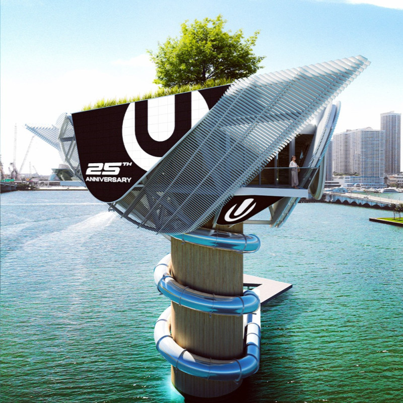 Hydrodynamic Façade Crafted from Steel and Glass Blending Seamlessly with Urban Waterfront Living