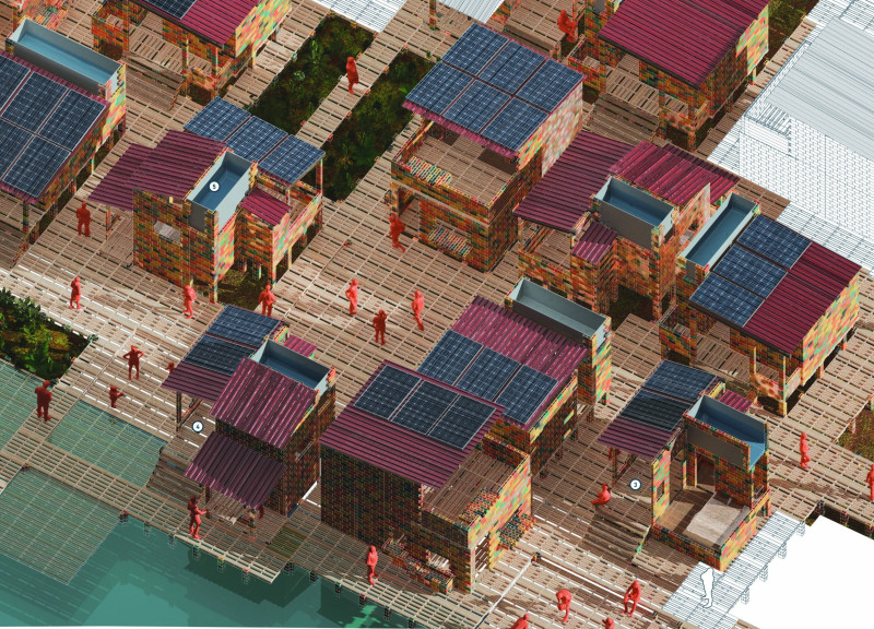 Recycling Plastic Waste into Composite Bricks for Sustainable Community Housing