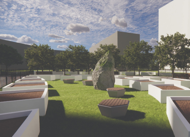 Repurposed Rubble and Cross-Laminated Timber Define Resilient Community Spaces