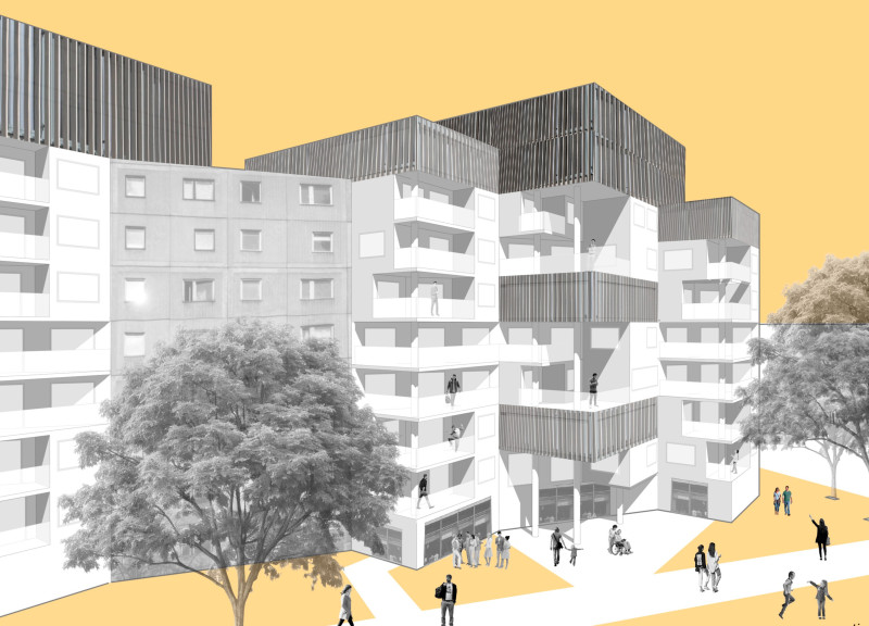 Safe Living Through Reinforced Concrete and Modular Design with Natural Light Integration