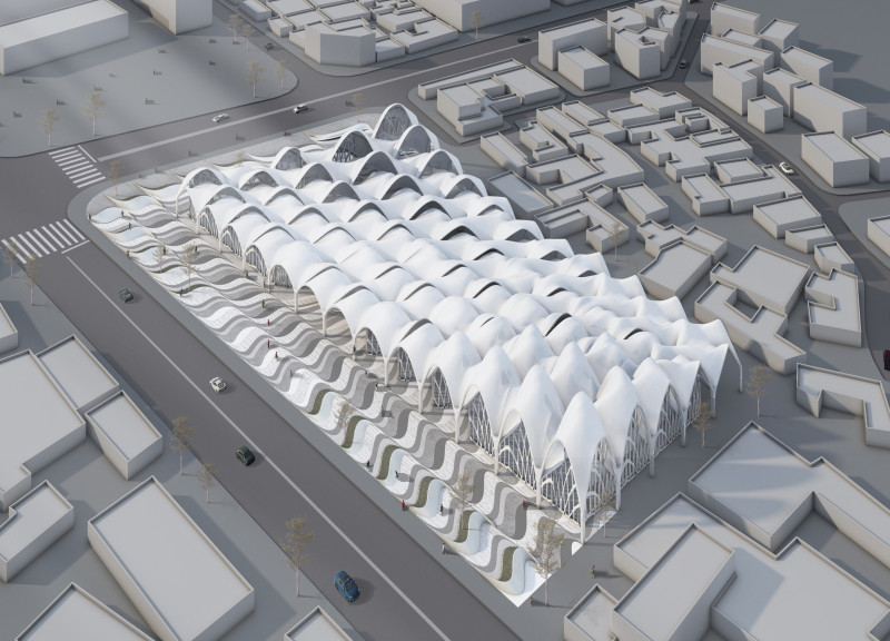 Translucent Etfe Roof and Natural Stone Facade in Multi-Religious Museum Design