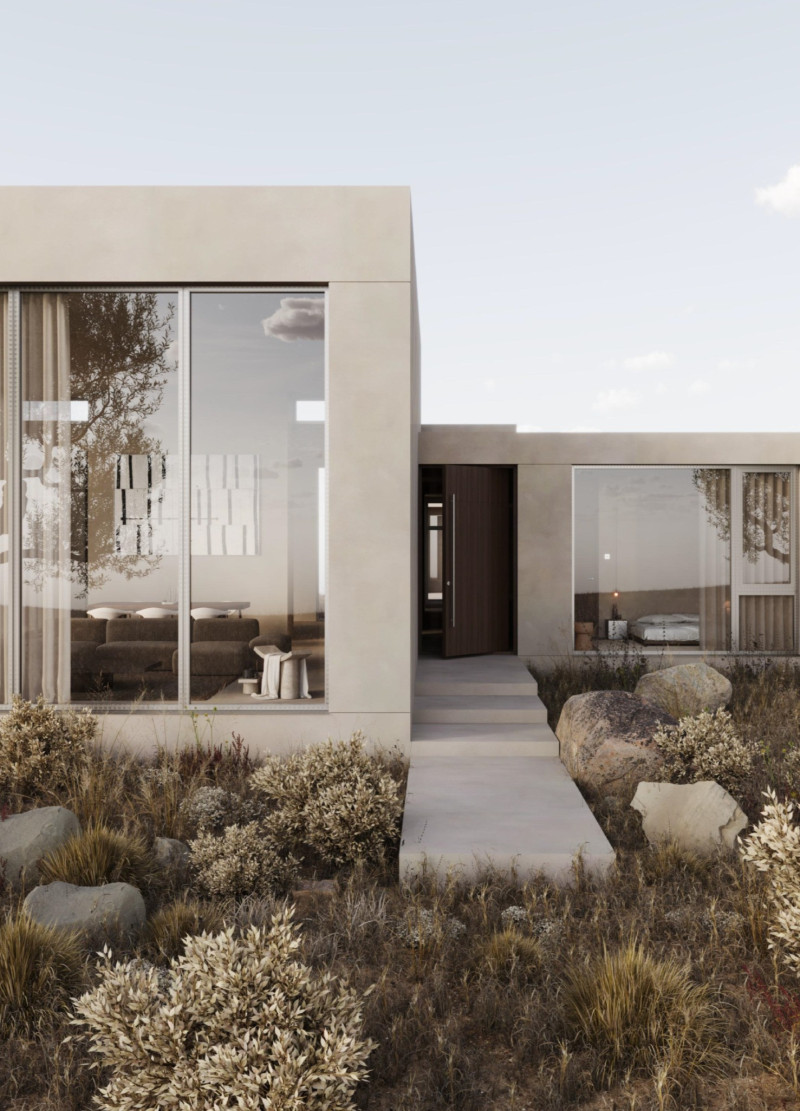 Charred Wooden Shingles and Passive Solar Design in a Modern Family Residence