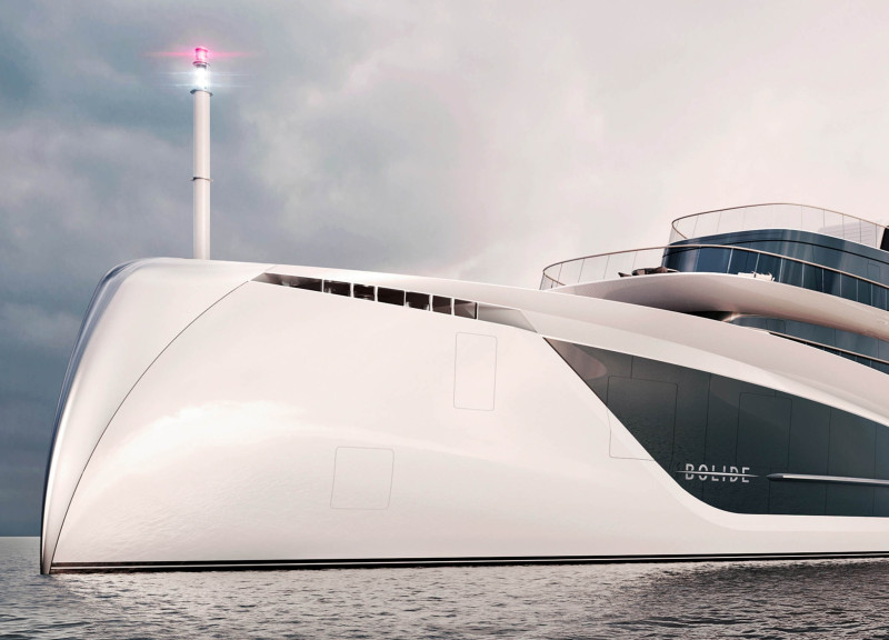 Seamless Glass Facades and Timeless Wood Finishes Create a Luxurious Nautical Retreat